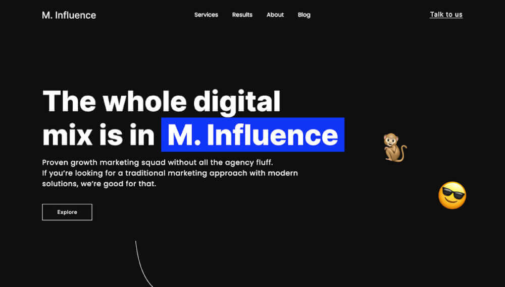 M. Influence