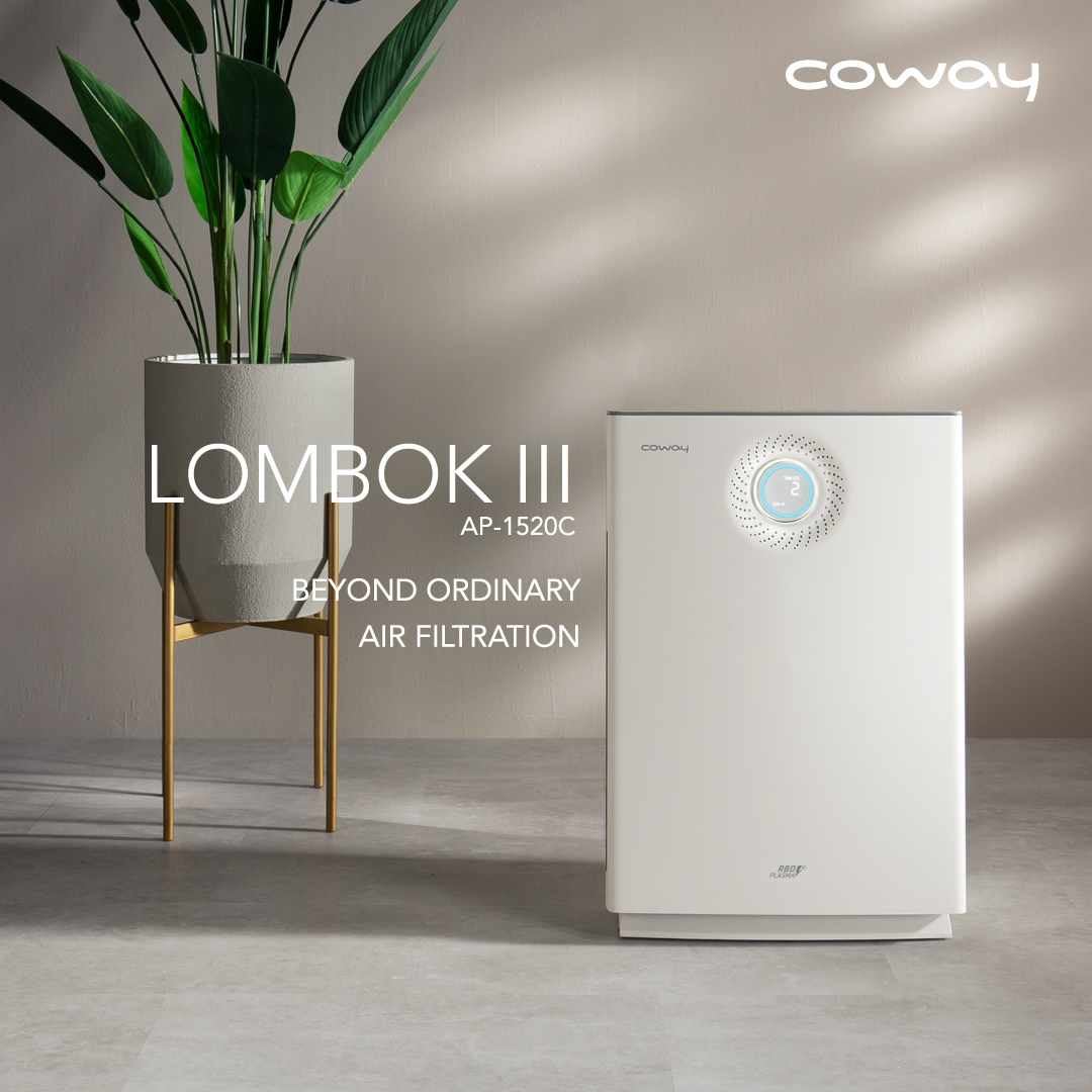 New Coway Lombok III RBD Plasma & Ionizer Air Purifier