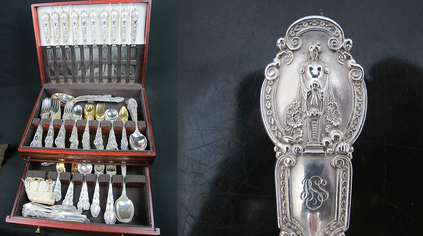 antique tiffany silverware