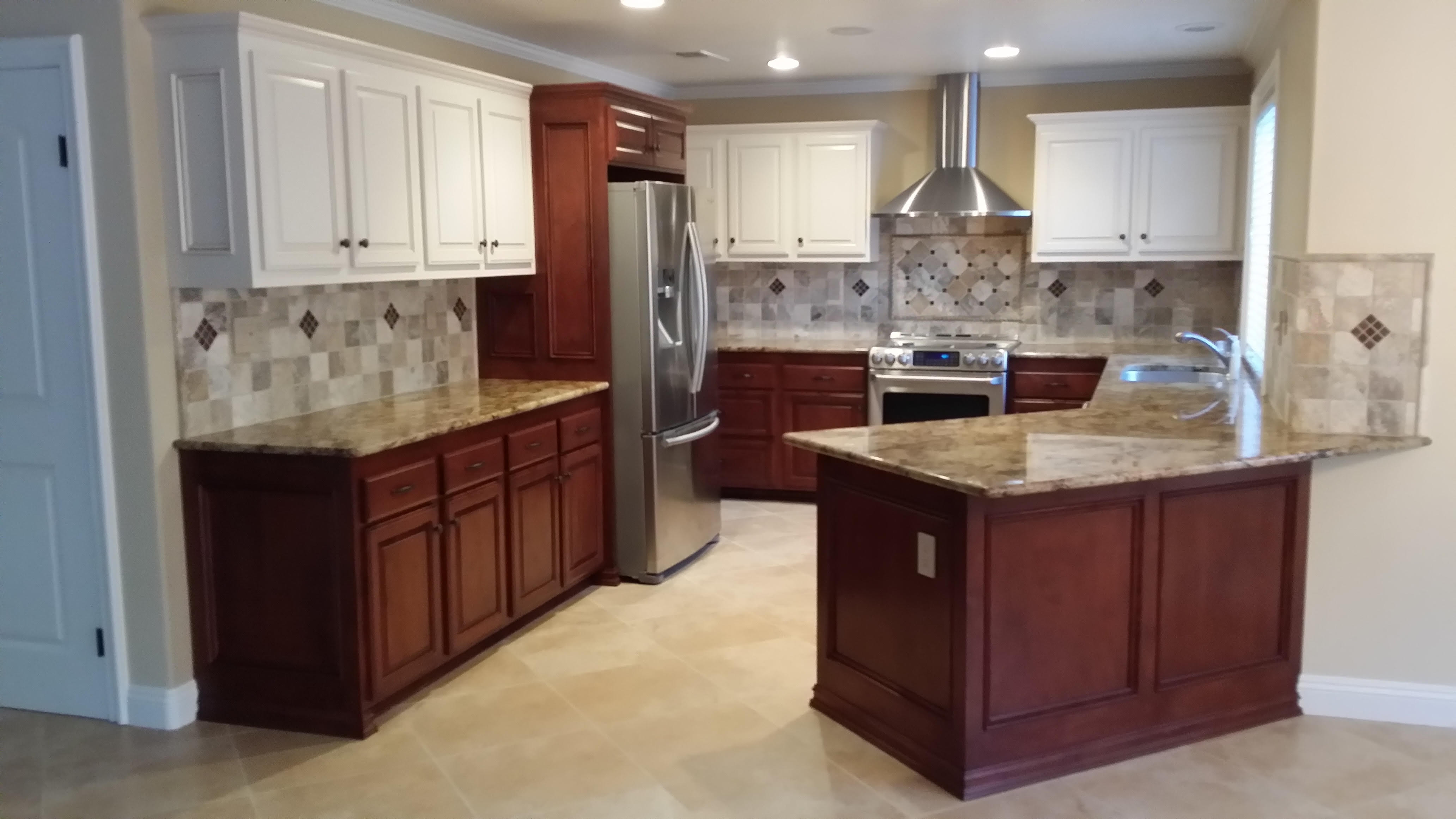 Claremont Kitchen Cabinet Refacing - Thecabinetmasterandson