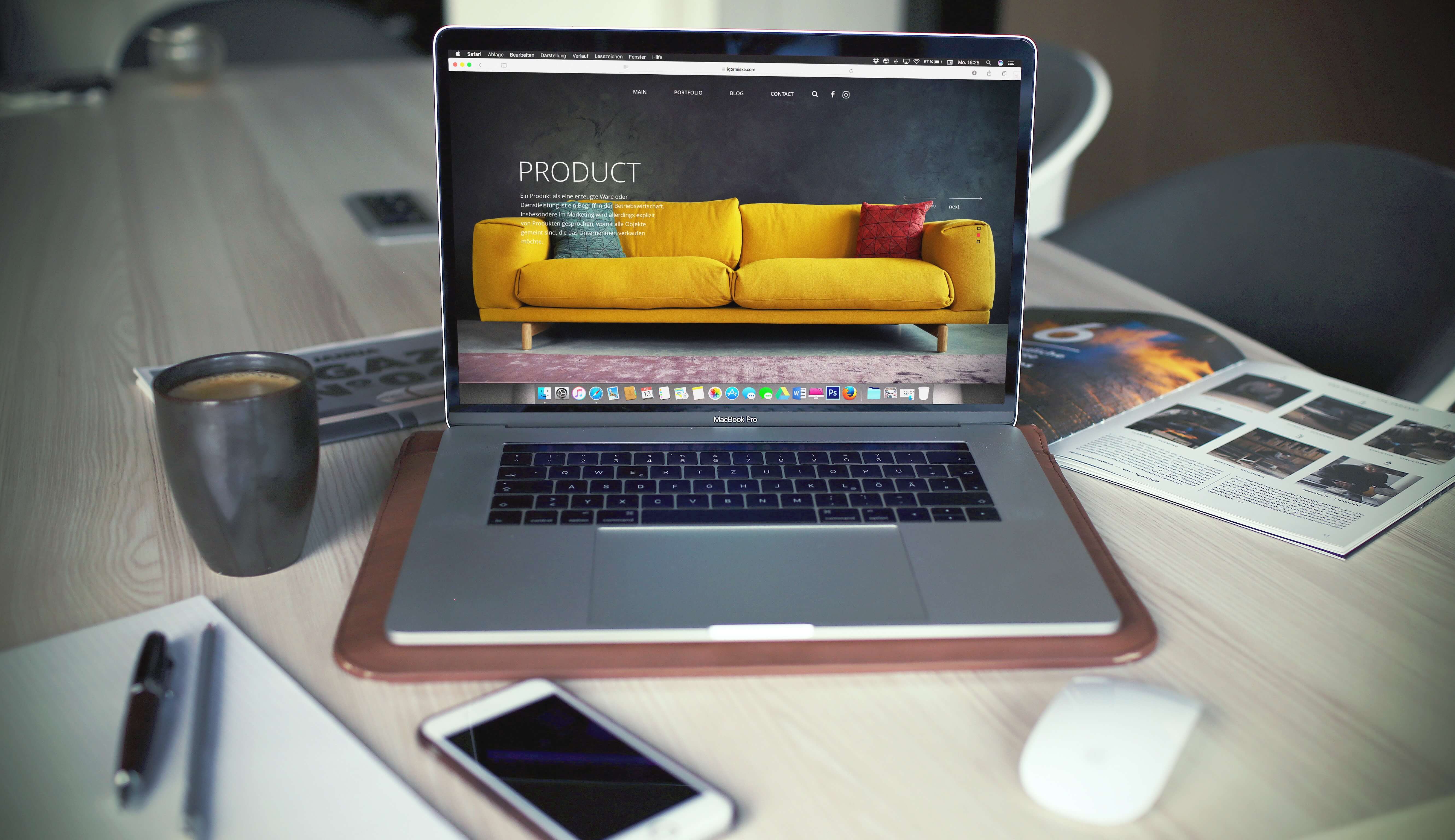 business website