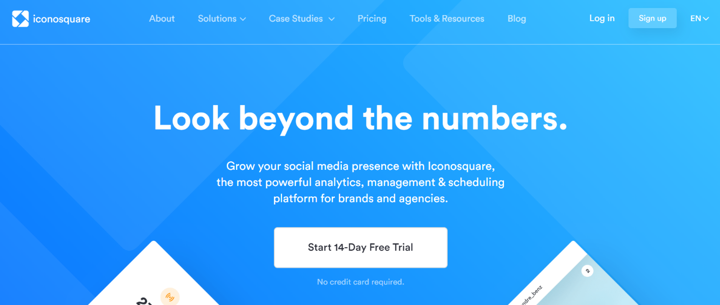 аналитика iconosquare